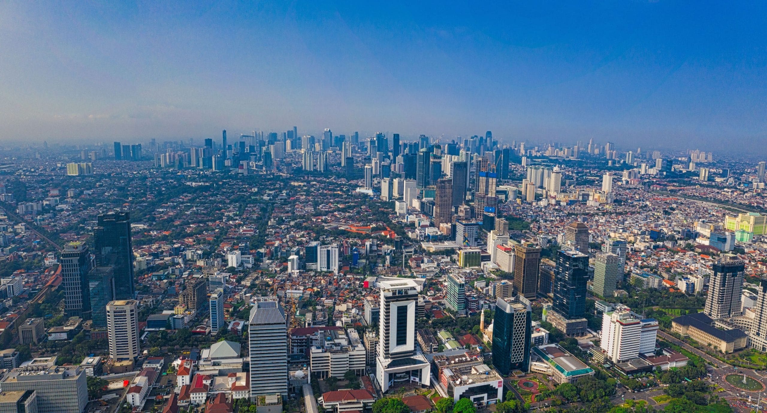 Jakarta von oben