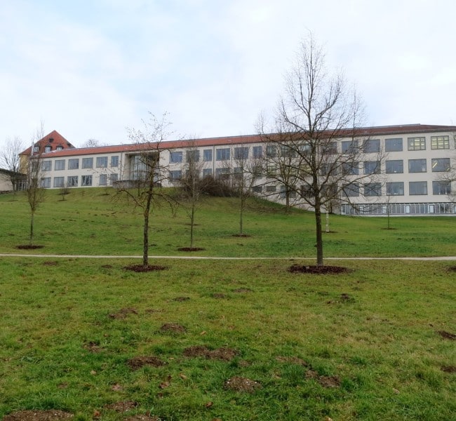 Blick von Norden auf die Hochschule Weihenstephan-Triesdorf