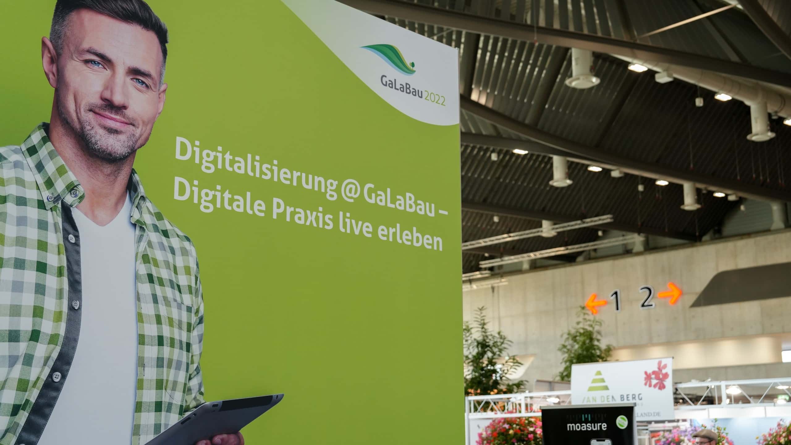 Digitalisierung war ein großes Thema auf der GaLaBau 2022.