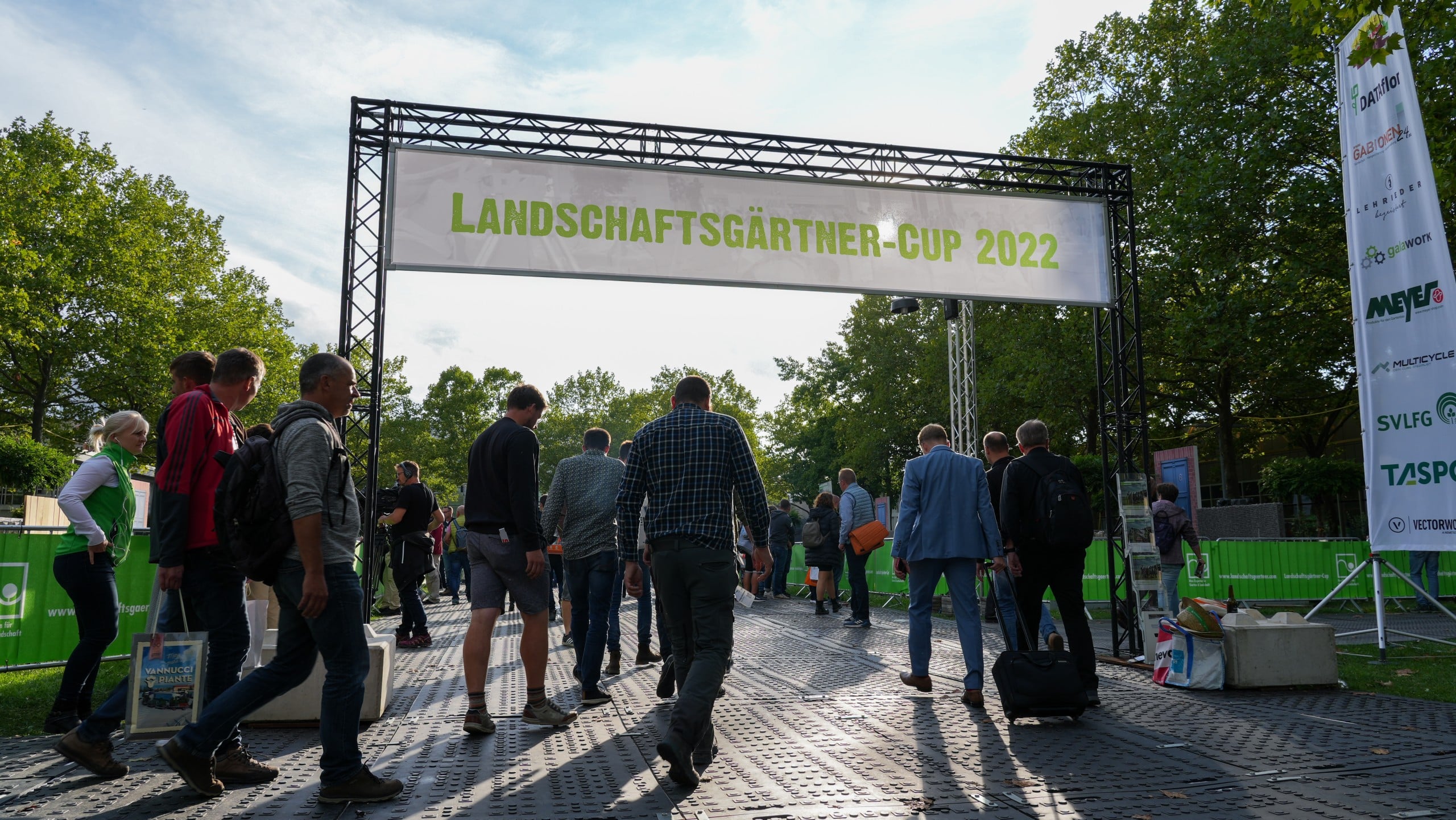 Der Landschaftsgärtner-Cup fand erneut auf der GaLaBau 2022 statt.