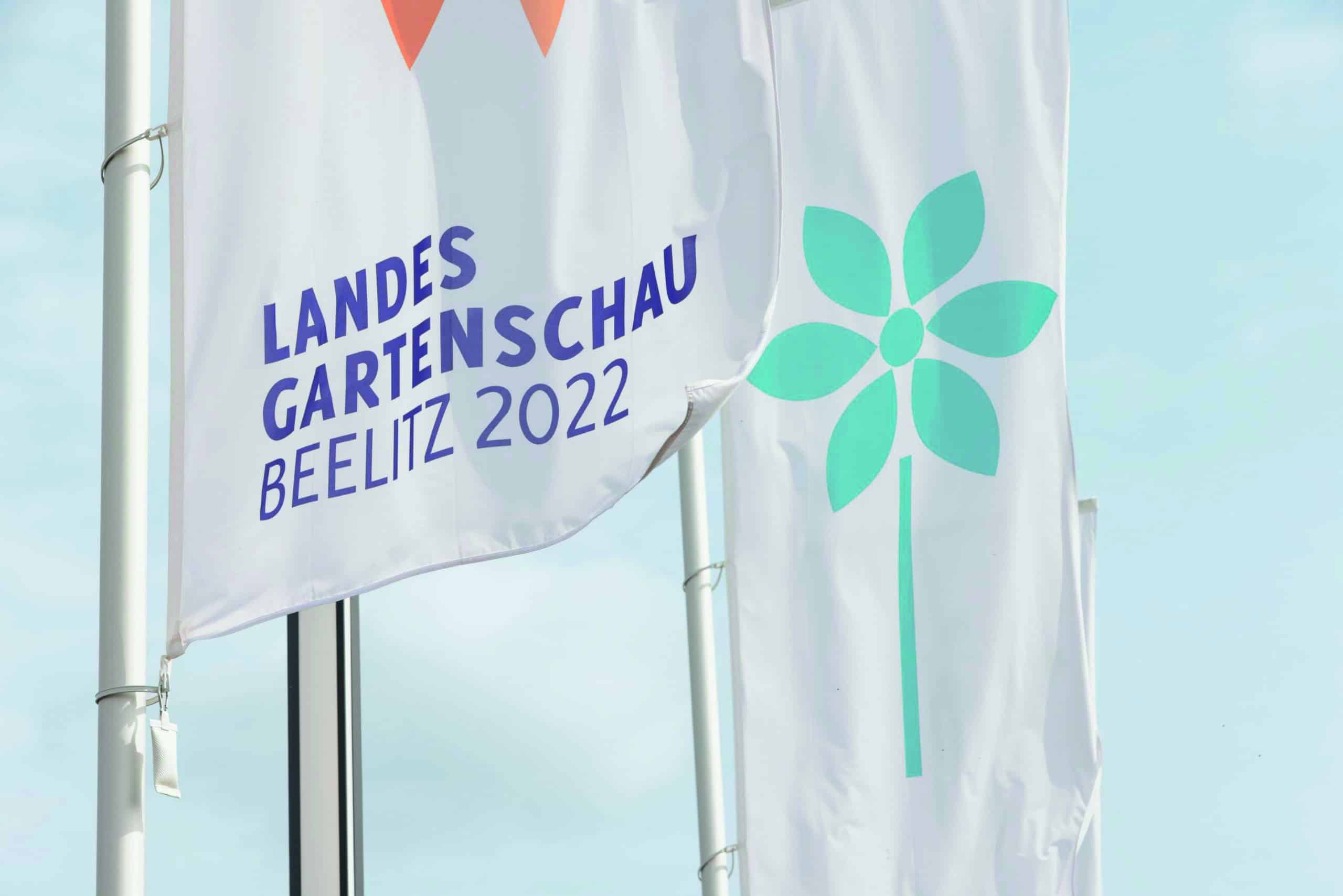 Die Brandenburger Landesgartenschau 2022 findet vom 14. April bis zum 31 Oktober in Beelitz statt. Mit 201 Ausstellungstagen ist sie die längste Landesgartenschau Brandenburgs. Foto: LAGA Beelitz gGmbH