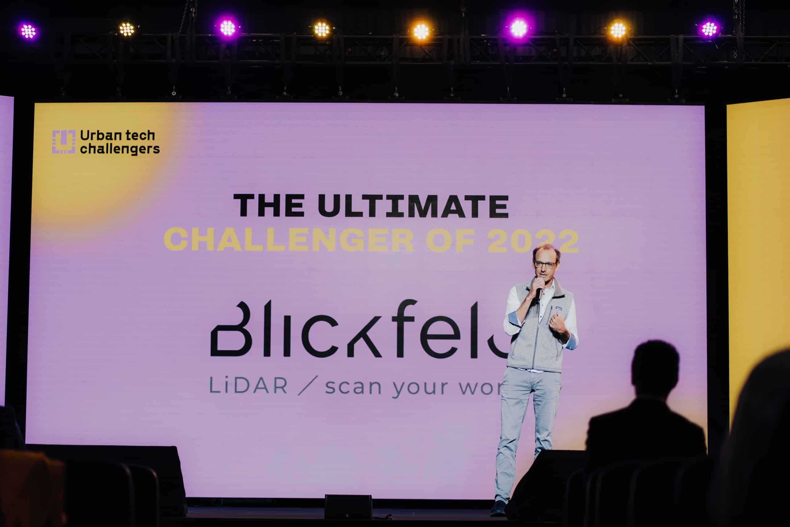 Das deutsche Start-up Blickfeld gewann den Urban Tech Challengers Wettbewerb. Copyright: