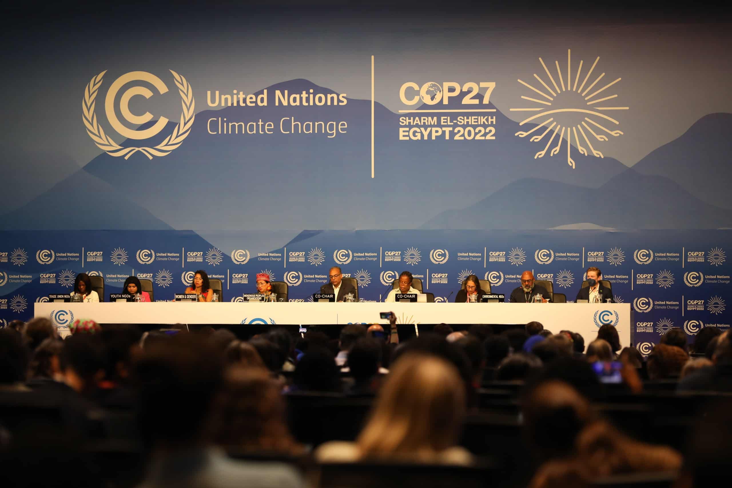 Die COP27 im November 2022. Bildquelle: UNFCCC via Flickr, CC BY-NC-SA 2.0