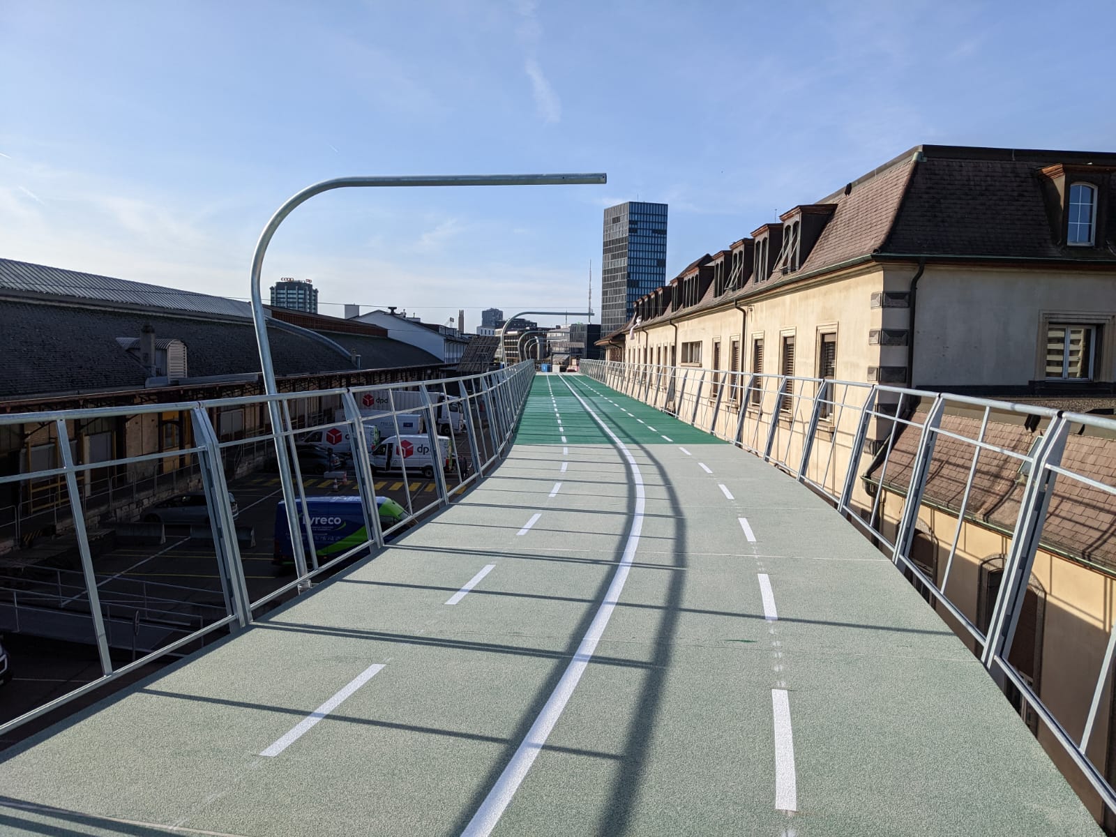 So könnte die Fahrt auf den neuen Radschnellwegen in Stuttgart aussehen. Bildquelle: urb-x.ch
