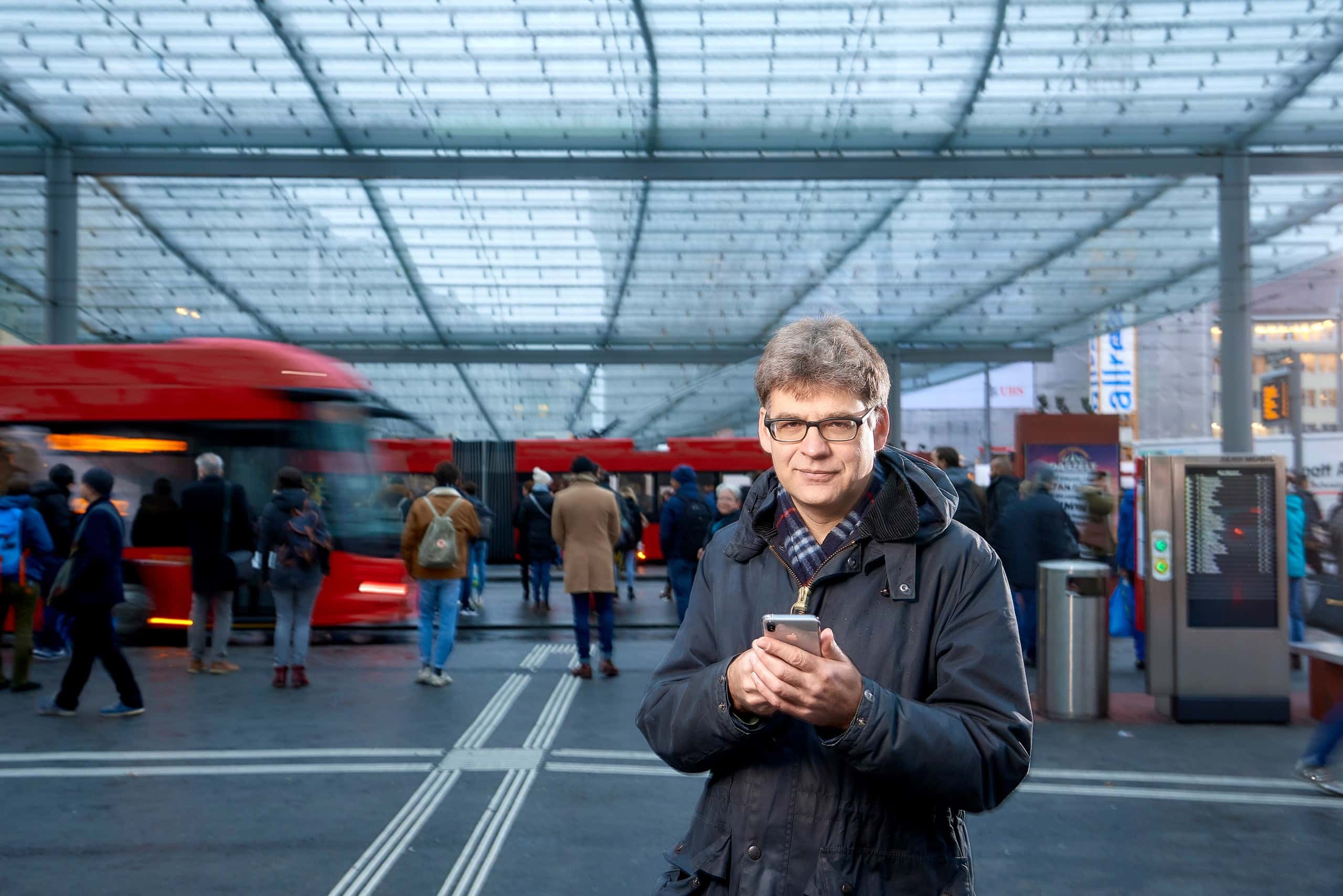 Gian Mattia Schucan, Gründer und Co-Vorstand von Fairtiq, träumte von ticketlosen Bahnfahrten. Bildquelle: Fairtiq