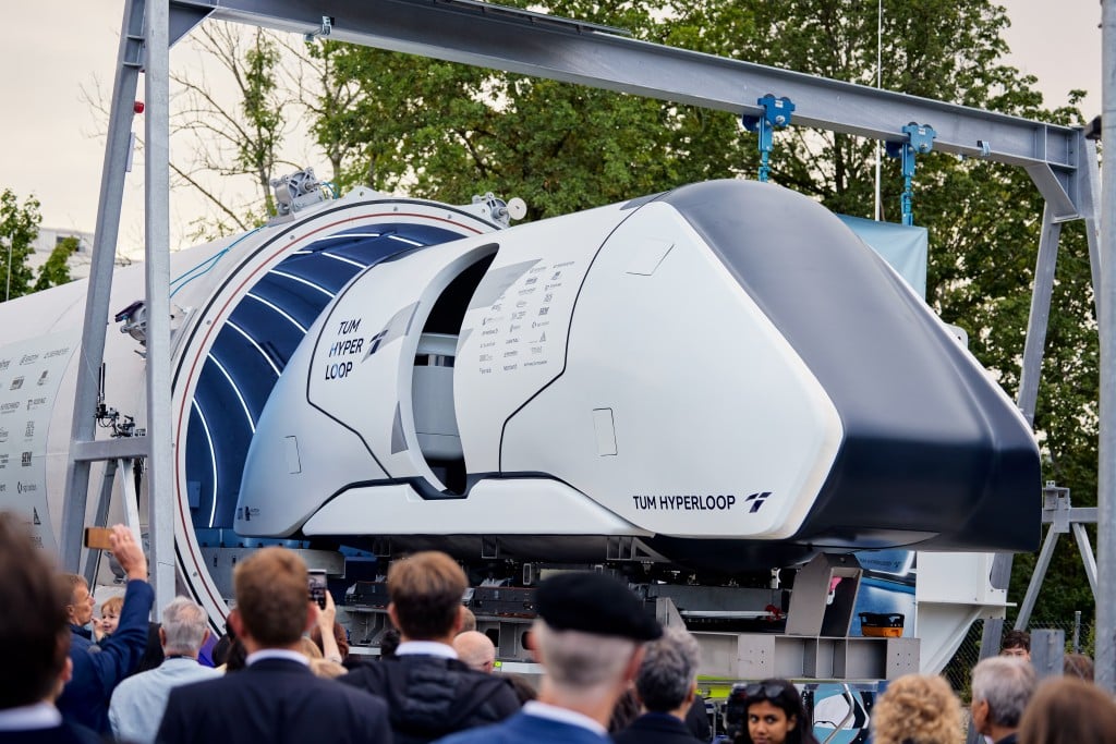 In Ottobrun hat die europaweit erste Testrecke für Hyperloop eröffnet. Foto: © TUM 2023 Hyperloop