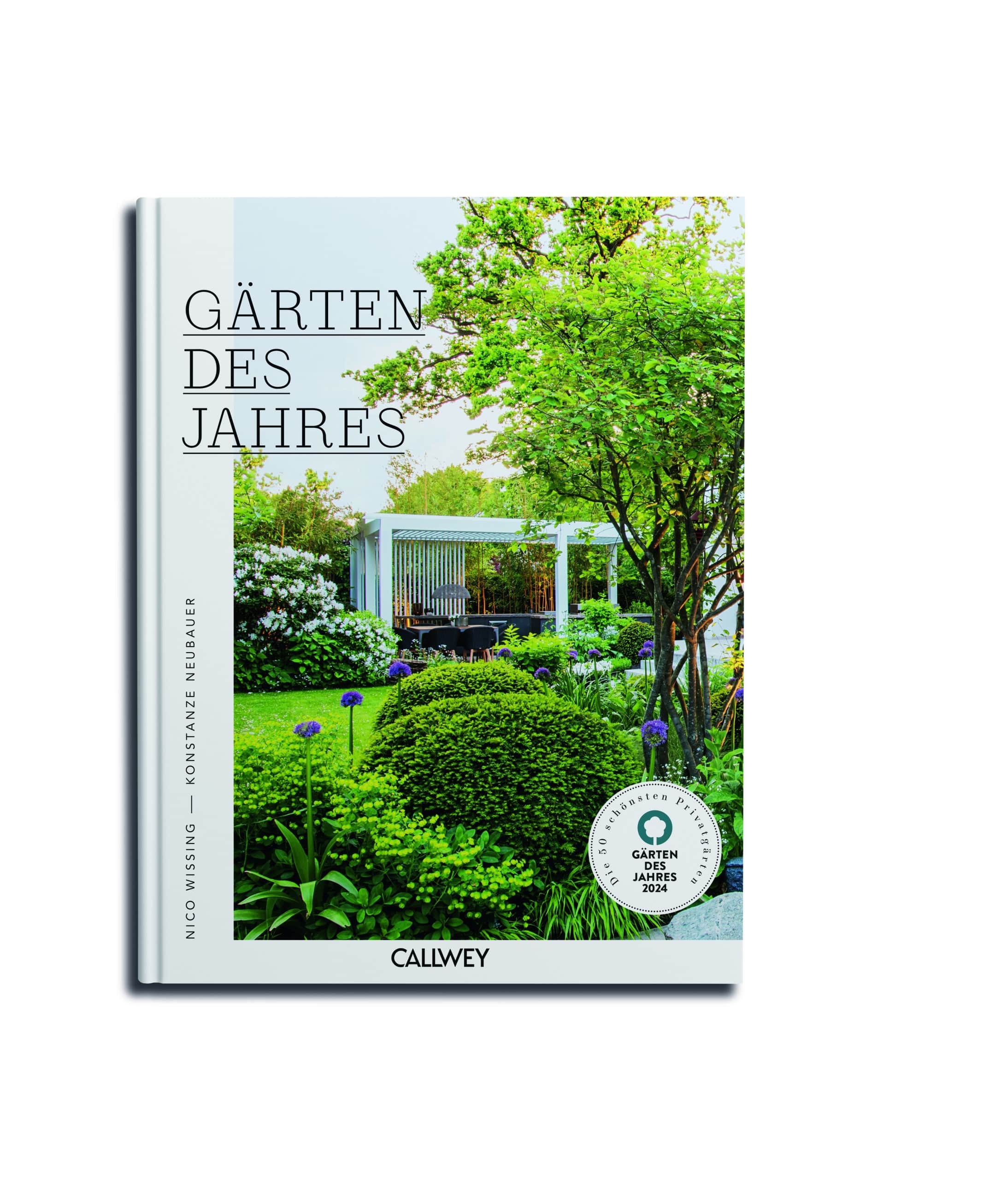 Die Dokumentation zum Wettbewerb Gärten des Jahres erscheint im Callwey Verlag. Coverfoto: Ulrike Romeis