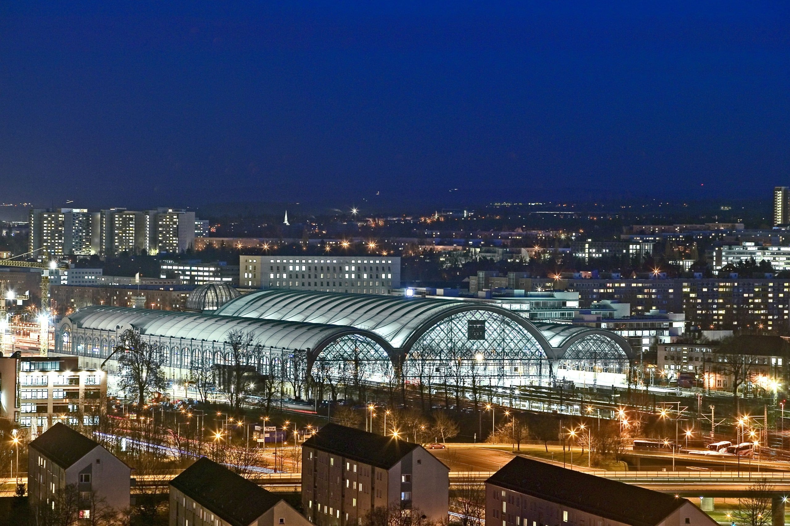 Der Dresdner Hauptbahnhof ist einer der wichtigsten Knotenpunkte in Ostdeutschland. Copyright: DMG/Sylvio Dittrich